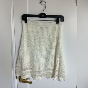Joie white knit Skirt